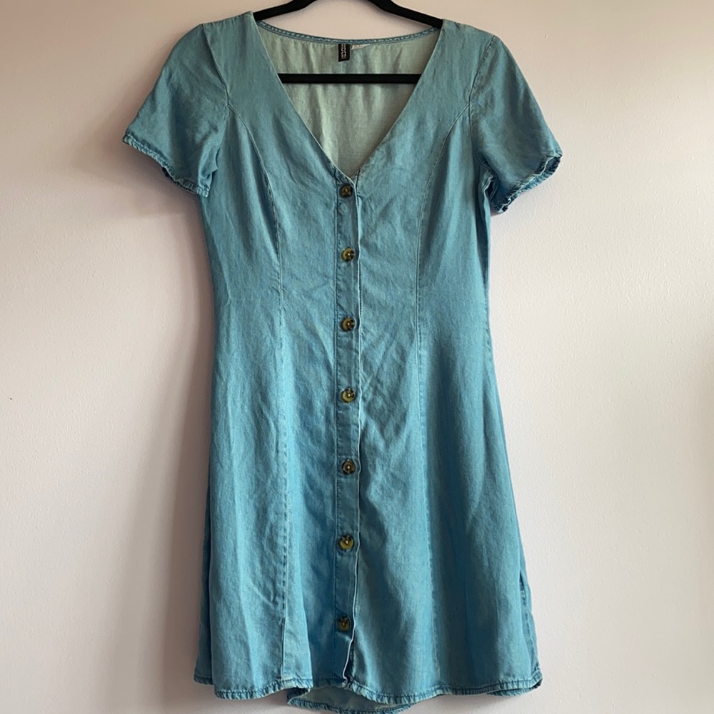 Divided Jean Dress Size 4